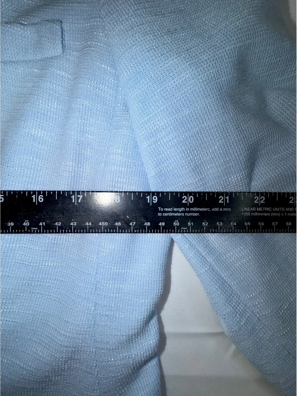 Tommy Hilfiger light blue blazer with elbow patches
